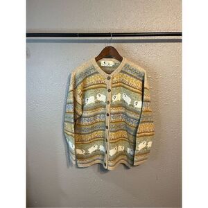 American Vintage Multicolor Patterned Cardigan